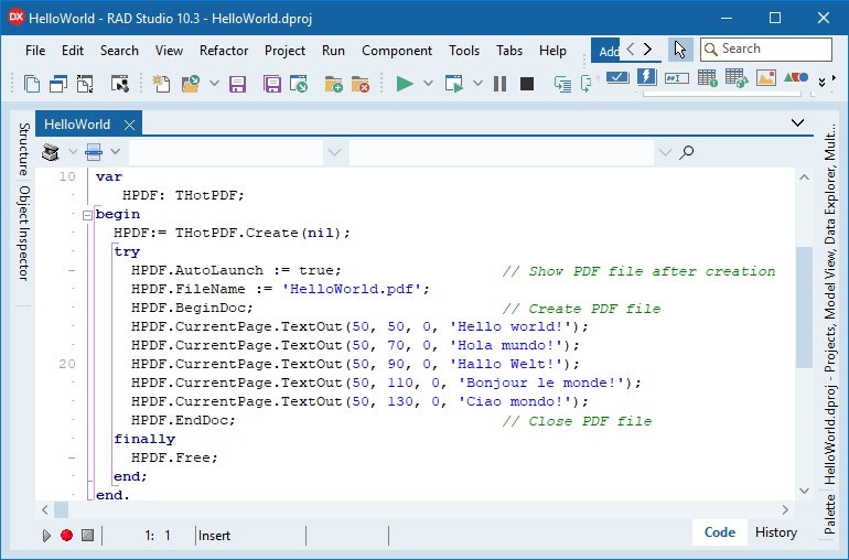 HotPDF Component