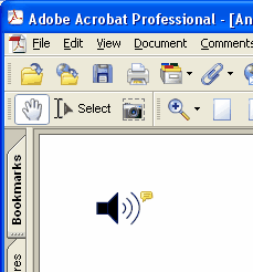Sound annotation preview